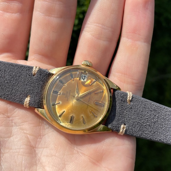 SOLD🔵🔵🔵Rolex Oyster case - Tudor Oyster Date 7961 - Tropic dial - Picture 11 of 15